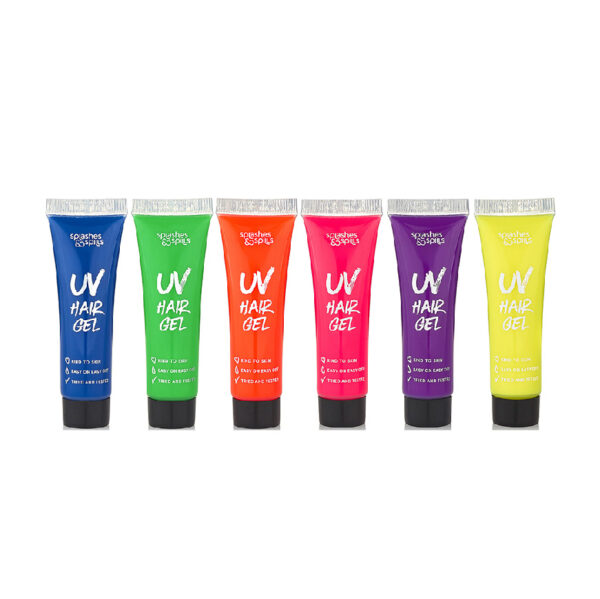 UV Hair Gel – Splashes & Spills